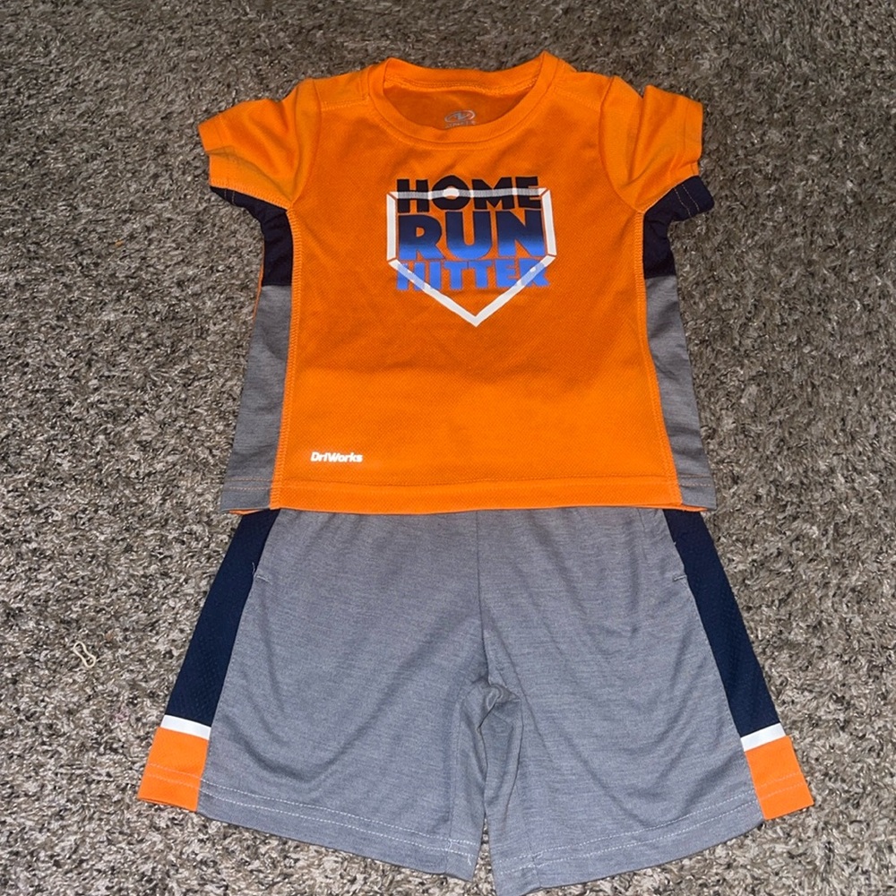 A set of toddle boy active